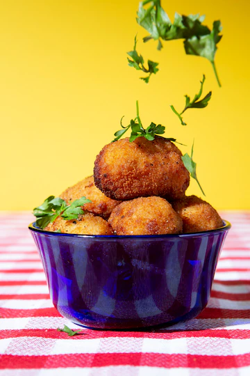 Bolinho de abobrinha e cenoura