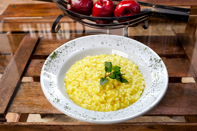 Risoto de queijo