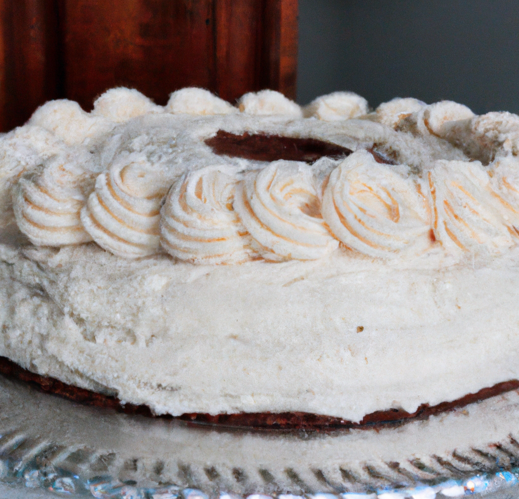 Bolo de brigadeiro branco